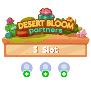 Desert Bloom Partners Event Slot x 3